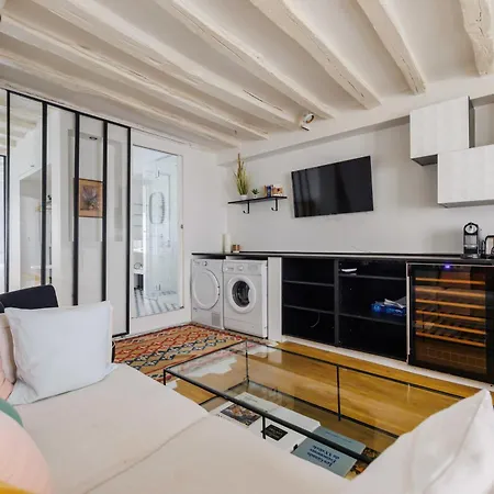Magnificent 1br-4p-musee Du Louvre Apartmán